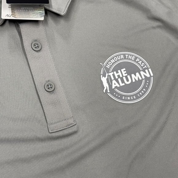 NWT Fanatics NHL Alumni Short Sleeve Golf Polo Shirt Stretch Grey XL - Picture 4 of 9